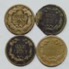 Picture of (10) Assorted Date & Condition Flying Eagle Cents 1c 