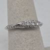 Picture of 0.20cttw Diamond Ring Prong Set 14k White Gold Size 6 2g  