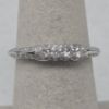 Picture of 0.20cttw Diamond Ring Prong Set 14k White Gold Size 6 2g  