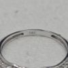 Picture of 0.20cttw Diamond Ring Prong Set 14k White Gold Size 6 2g  