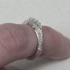 Picture of 0.20cttw Diamond Ring Prong Set 14k White Gold Size 6 2g  