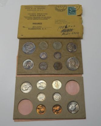 Picture of 1956-PDS United States Flat Pack Mint Set in OGP 