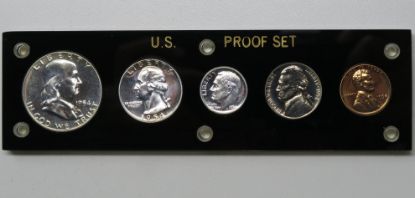 Picture of 1954 US Proof Set in Capitol Plastics Holder 