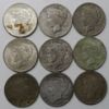 Picture of 9x 1926-1935 Better Date Peace Dollars $1  