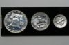 Picture of 1958, 1961, 1963 US Proof Sets in Plastic Holders  