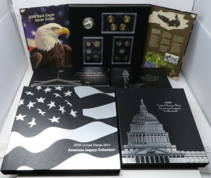 Picture of 2005-2008 US Mint American Legacy Collection Proof Sets 