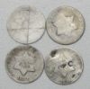 Picture of 19x Assorted 1852-1860 3 Cent Silver 3CS  