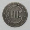 Picture of 2x 1852, 3x 1853, 1859 Better Grade 3 Cent Silver 3CS  