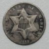 Picture of 2x 1852, 3x 1853, 1859 Better Grade 3 Cent Silver 3CS  