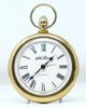 Picture of Vintage Seth Thomas Large Pocket Watch Style Mechanical Alarm Clock 