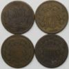 Picture of 12x 1864-1868 2 Cent Pieces 2c 