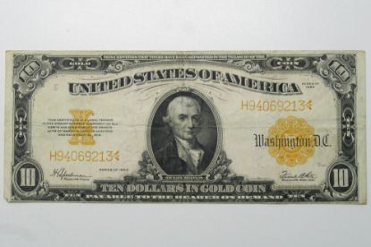 Picture of 1922 $10 Gold Certificate Speelman/White Fr. 1173 