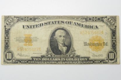 Picture of 1922 $10 Gold Certificate Speelman/White Fr. 1173