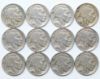 Picture of 10x 1913 T1 & 37x 1938-D Buffalo Nickels 5c  