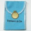 Picture of Tiffany & Co 18k Gold Twisted Round Pendant 3.6g 15mm  