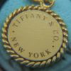 Picture of Tiffany & Co 18k Gold Twisted Round Pendant 3.6g 15mm  