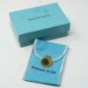 Picture of Tiffany & Co 18k Gold Twisted Round Pendant 3.6g 15mm  