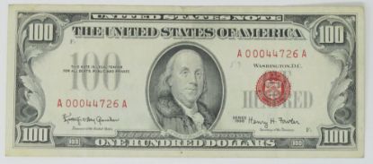 Picture of 1966 $100 United States Legal Tender Low Serial Fr. 1550 