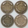 Picture of 4x 1857, 6x 1858 LL, 6x 1858 SL Flying Eagle Cents 1c 