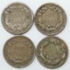 Picture of 4x 1857, 6x 1858 LL, 6x 1858 SL Flying Eagle Cents 1c 