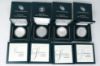 Picture of 33x Assorted US Mint 1oz .999 Silver Presidential Medals w/ Box & COAs  