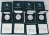 Picture of 33x Assorted US Mint 1oz .999 Silver Presidential Medals w/ Box & COAs  