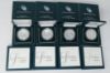 Picture of 33x Assorted US Mint 1oz .999 Silver Presidential Medals w/ Box & COAs  