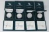 Picture of 33x Assorted US Mint 1oz .999 Silver Presidential Medals w/ Box & COAs  