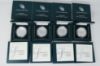 Picture of 33x Assorted US Mint 1oz .999 Silver Presidential Medals w/ Box & COAs  