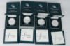 Picture of 33x Assorted US Mint 1oz .999 Silver Presidential Medals w/ Box & COAs  