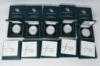 Picture of 33x Assorted US Mint 1oz .999 Silver Presidential Medals w/ Box & COAs  