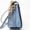 Picture of Chloe Small Bracelet Leather Suede 2-way Blue/Green & Gold Handbag w/ Papers 