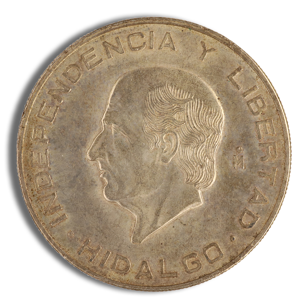 1956年 メキシコ 10ペソ 硬貨 Mexico 10 Pesos Hidalgo (1955-1956) - PGS Gold And Coin