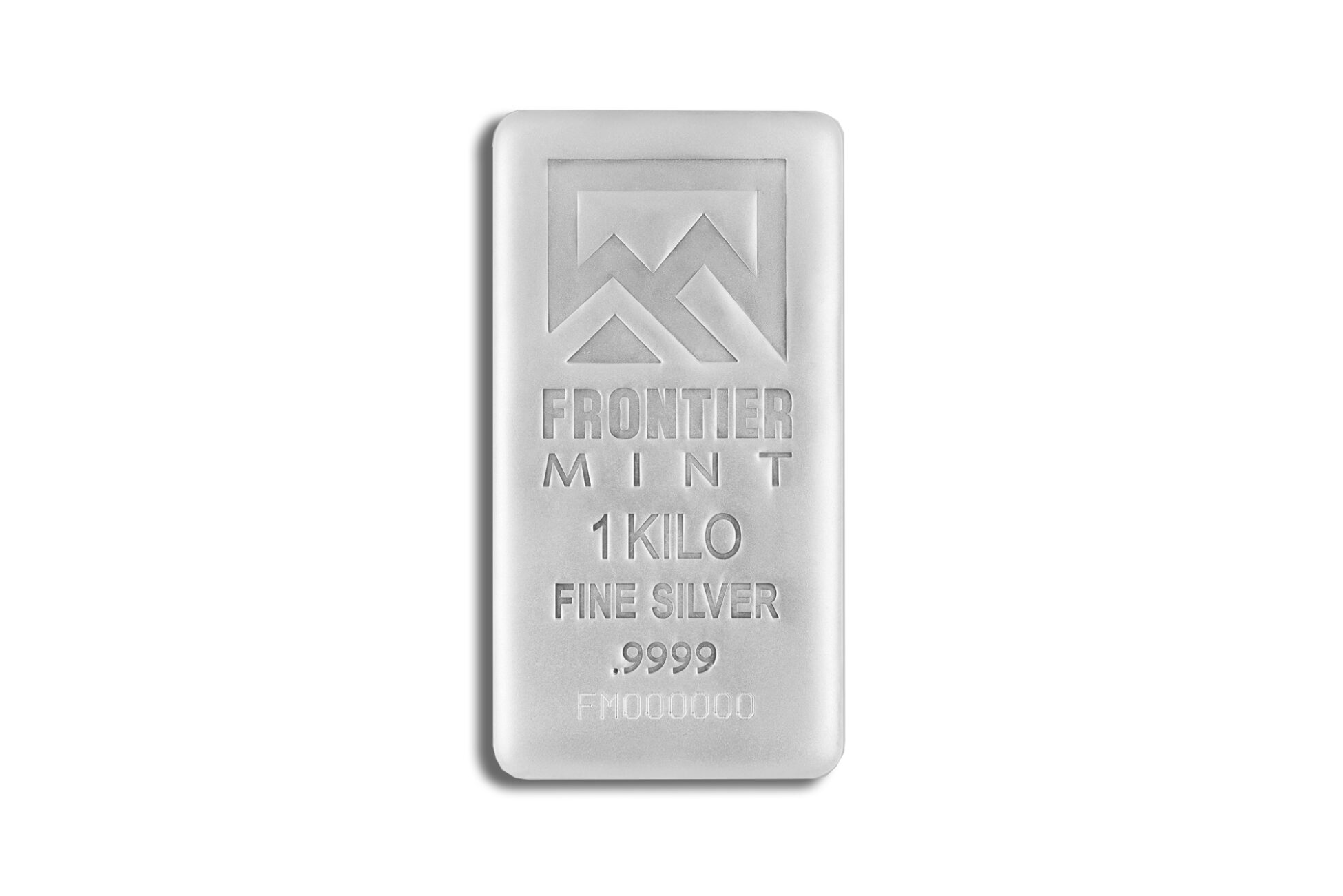 1 Kilo Silver Bar - Frontier (Frosted) - PGS Gold And Coin