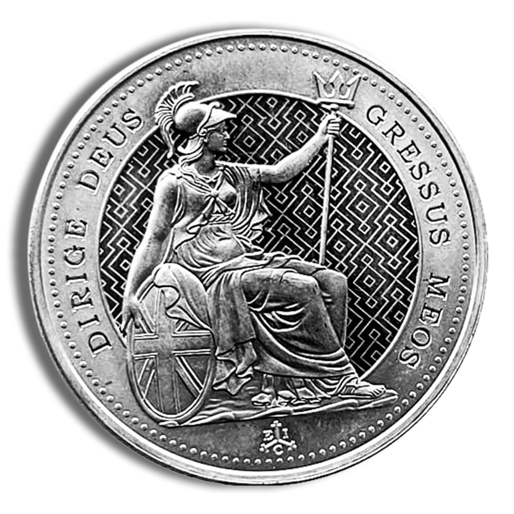 2021 1.25 oz St. Helena Seated Britannia Silver Coin - PGS Gold