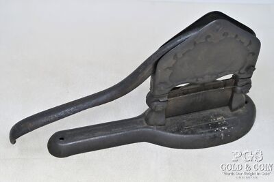 cast iron tobacco cutter Vintage TC Johnson Co Americana Decor 22913 Enterprise Star Tobacco Cutter —