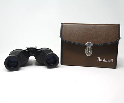 Vintage Bushnell Sportview 7x35 Insta-focus Binoculars w/ case