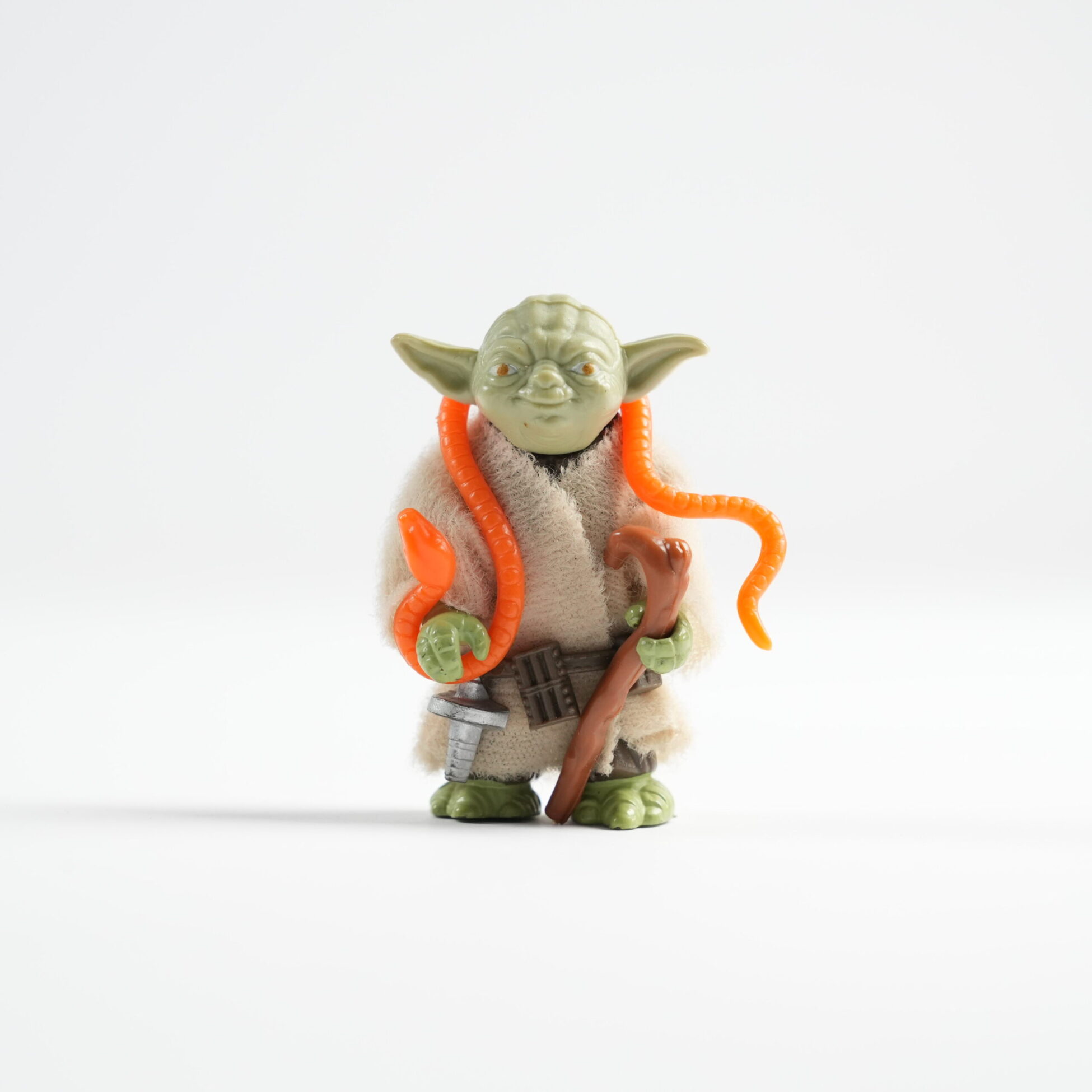 Vintage Star Wars Yoda w/ all Accessories 1980 Kenner *Excellent