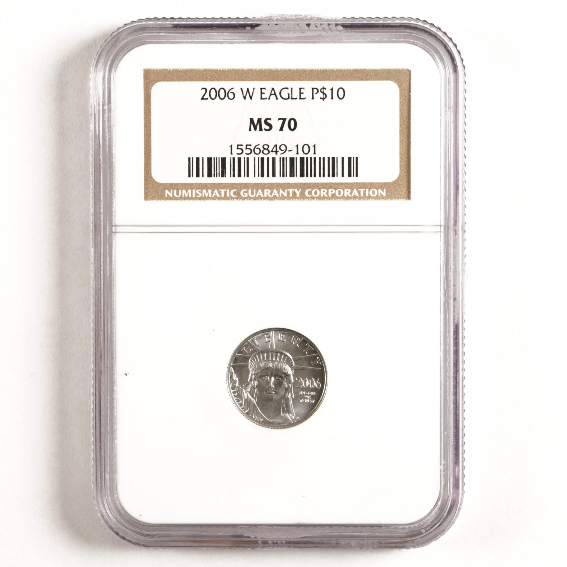 2006-W $10 American Platinum Eagle MS70 NGC APE - PGS Gold And Coin