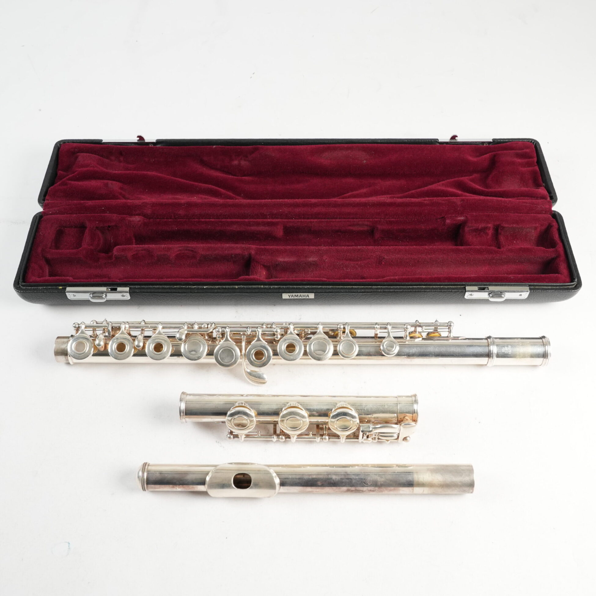 Yamaha YFL-461 II .925 Sterling Silver Open Hole Flute C Foot w