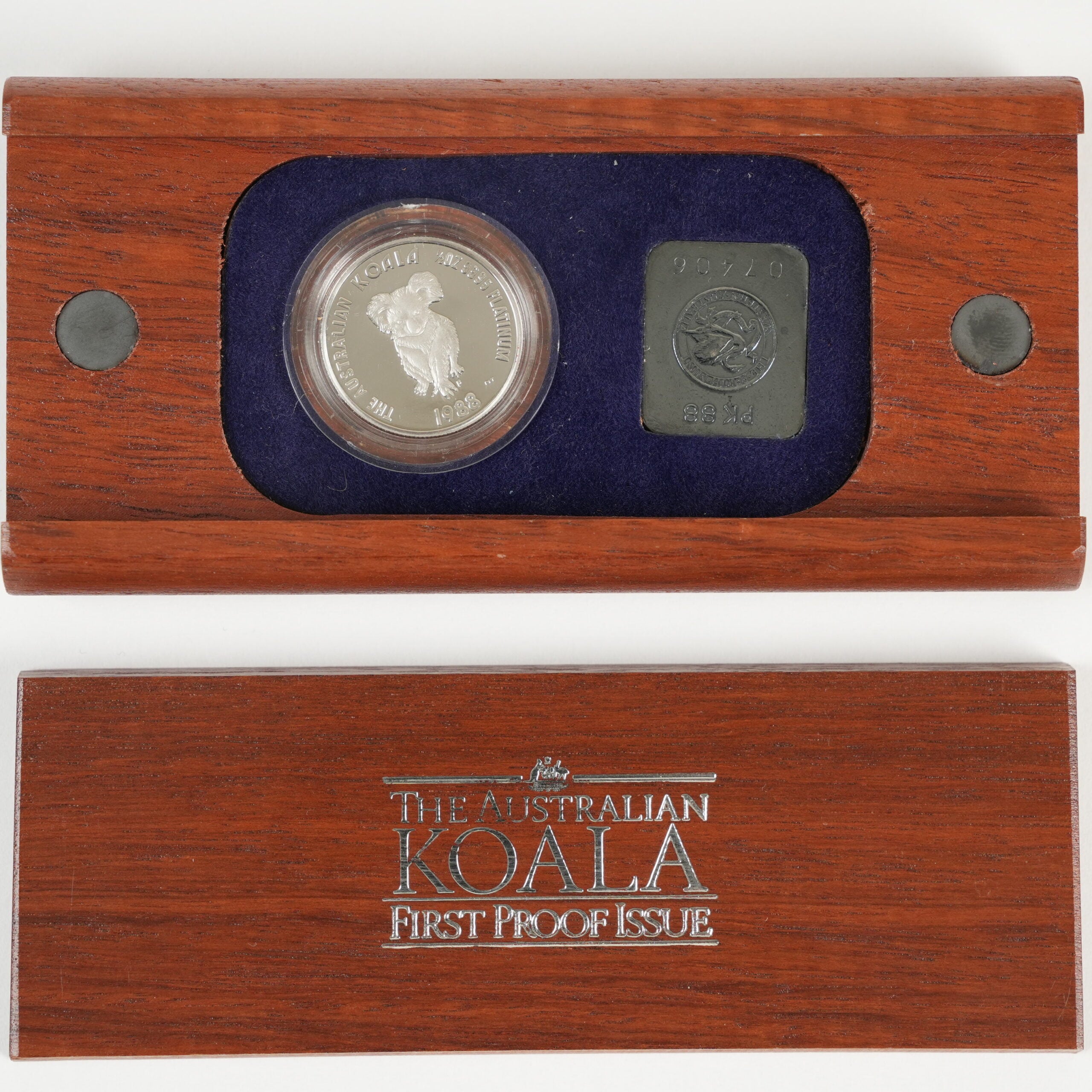 1988 Australian 1/2 oz Platinum Koala - 32513 - PGS Gold And Coin